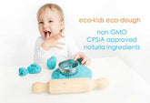 natural eco-dough homemade playdough